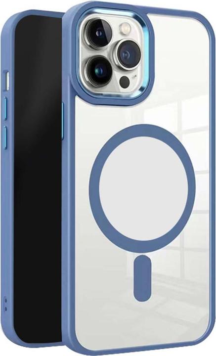 Produktbild Jaym Coque Bumper Compatible Magsafe Pour Iphone 16 Pro - Bleu - ® (Apple iPhone 16 Pro)