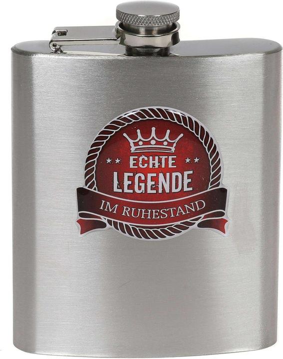 Trendcompany Flachmann Ruhestand 200 ml (200 ml)