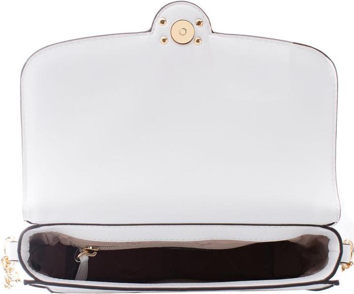 Actual product image Michael Kors Shoulder Bag Leida White 23 x 16 x 7 cm