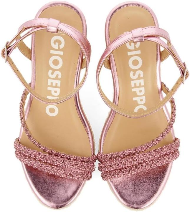Image du produit Gioseppo Espadrilles à talon compensé avec strass et fermeture réglable (36)