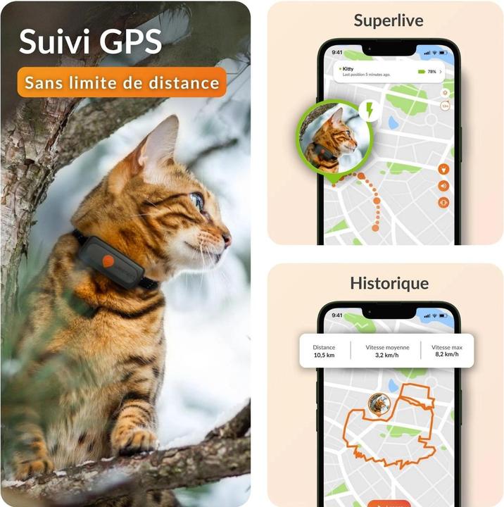 Produktbild Weenect GPS-Tracker XS für Katzen (Katze)
