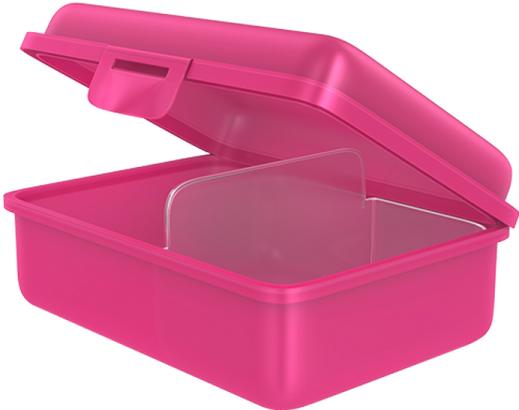 Image du produit Fizzii Boîte à lunch avec compartiment de séparation rose, cheval