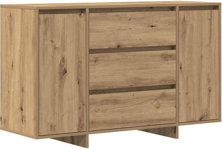 Actual product image vidaXL Sideboard solid wood oak Solid wood oak Sideboard rectangular (41 x 40.50 x 75 cm)
