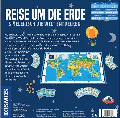 Produktbild Kosmos Reise um die Erde (Deutsch, 2 - 4 Spieler)