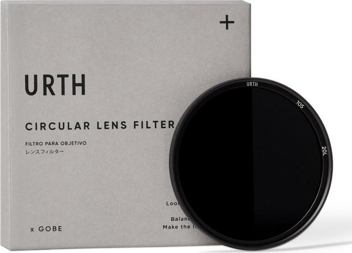 Produktbild Urth 105mm ND64 (6 Stop) Lens Filter (Plus+) (105 mm, ND- / Graufilter, 105 mm)