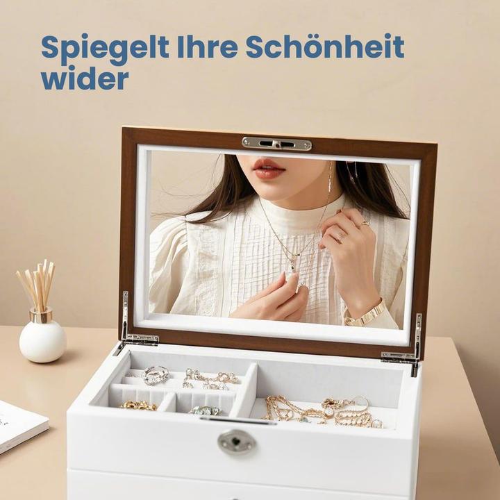 Produktbild Songmics Schmuckschatulle 24 x 18 x 14.5 cm