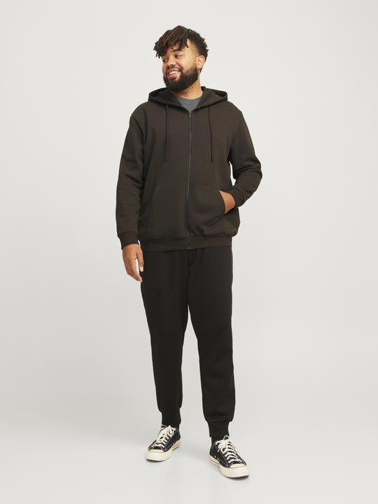 Actual product image Jack & Jones Jjebradley Sweat Zip Hood Noos Pls (6XL)