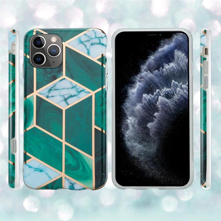 Produktbild Cadorabo IMD TPU Bunter Marmor Cover (Apple iPhone 11 Pro)