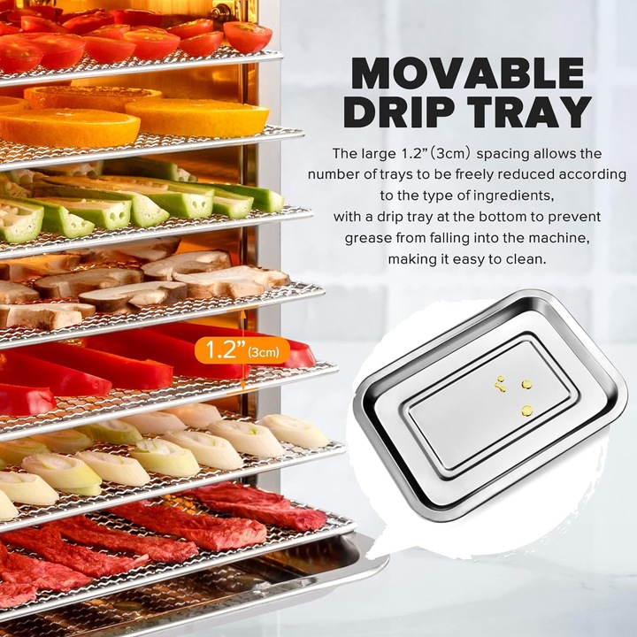 Actual product image Kwasyo Dehydrator 8 shelves