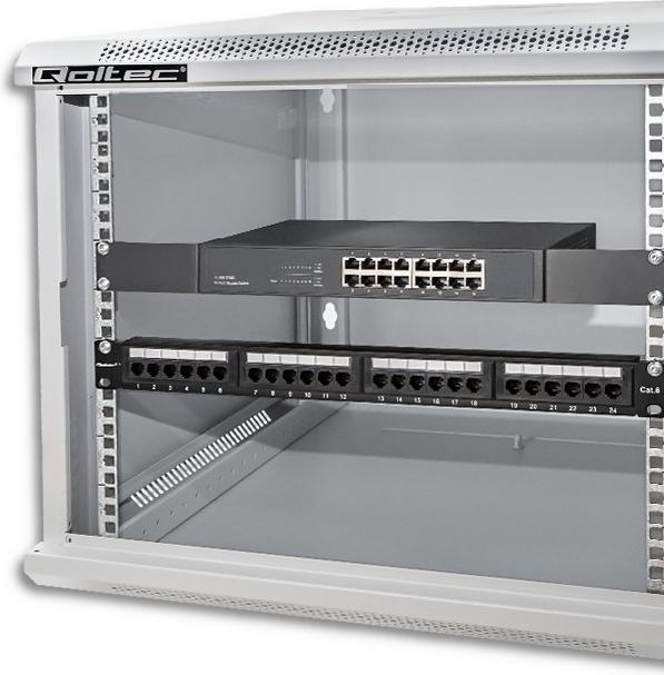 Immagine prodotto Qoltec rack (10.86 HE, Rack da 19 pollici)