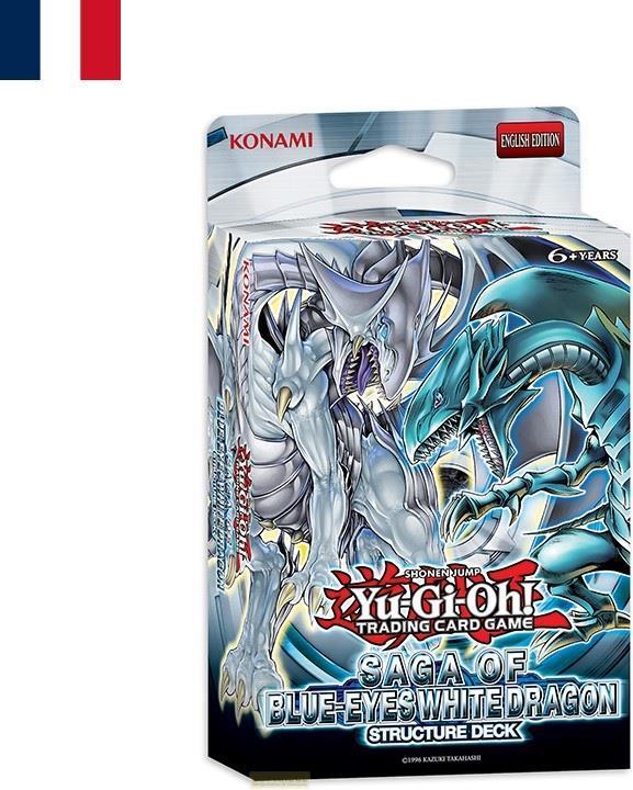 Image du produit Konami Yu-Gi-Oh! - Saga du Dragon Blanc aux Yeux Bleus - Français (Français, Pack de boosters)