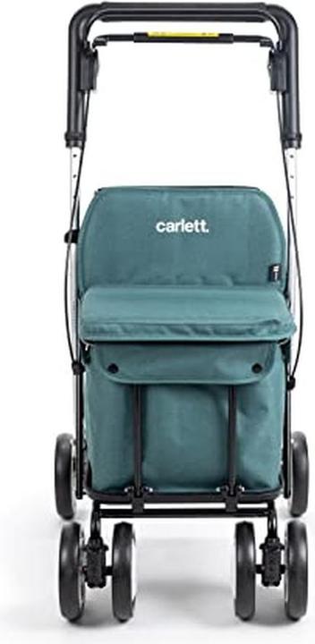 Immagine prodotto Carlett Rollator per la spesa in tessuto verde 29L/15kg