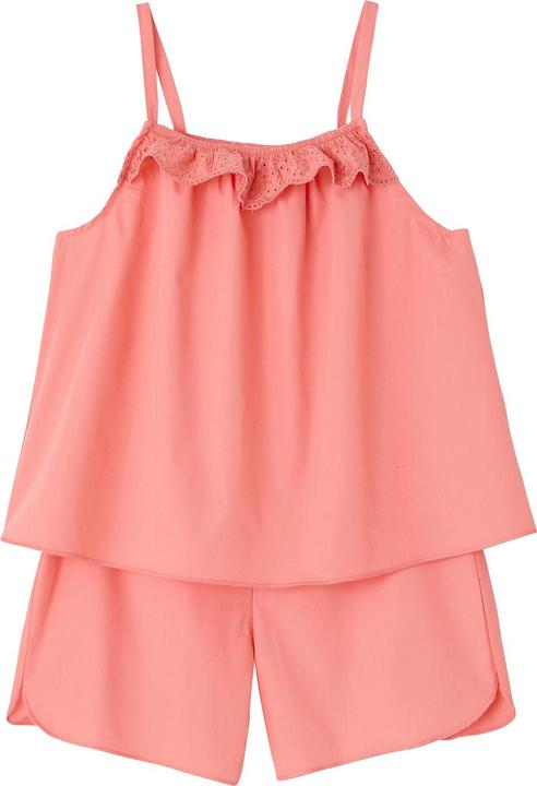 Actual product image Vertbaudet Luftiger Mädchen Sommer-Schlafanzug mit Stickereien (98)