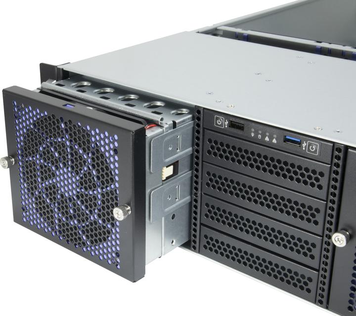 Immagine prodotto Intertech Case IPC Server 3U-30765, senza PSU (ATX, SSI CEB, SSI EEB, mATX, ITX)