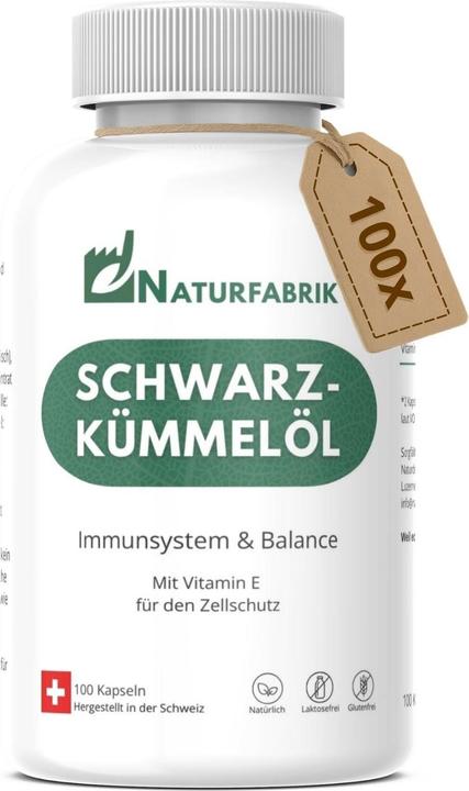 Naturfabrik Schwarzkümmelöl Kapseln 100 Stk (100 Stück, Kapseln)