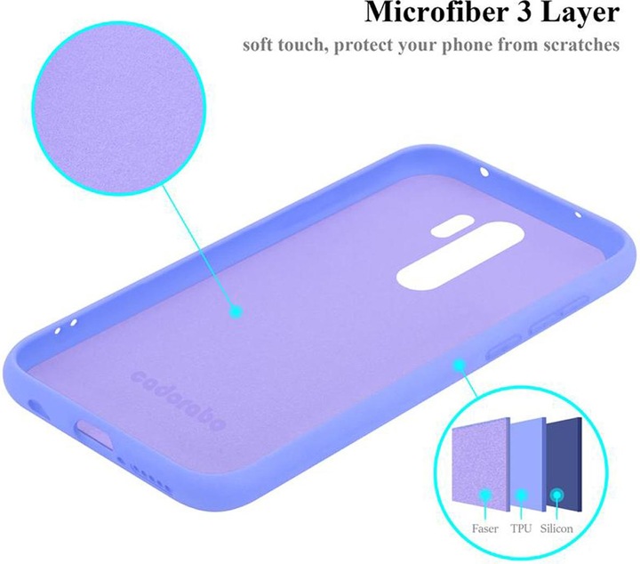 Produktbild Cadorabo TPU Liquid Silicone Case Cover (Xiaomi Redmi Note 8 Pro)