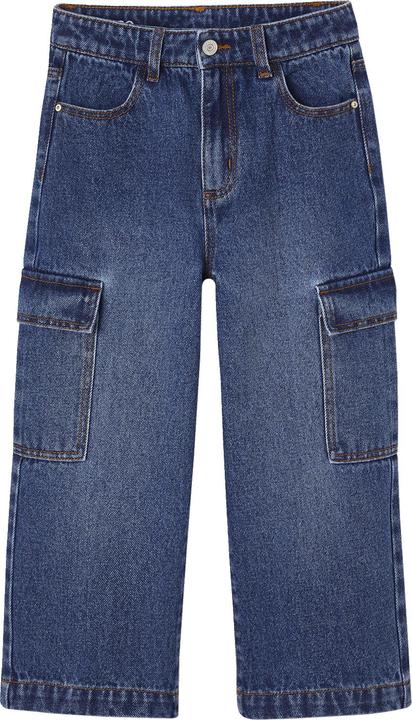 Produktbild Vertbaudet Weite Mädchen Cargo-Jeans (128)