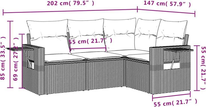 Produktbild vidaXL Reagan