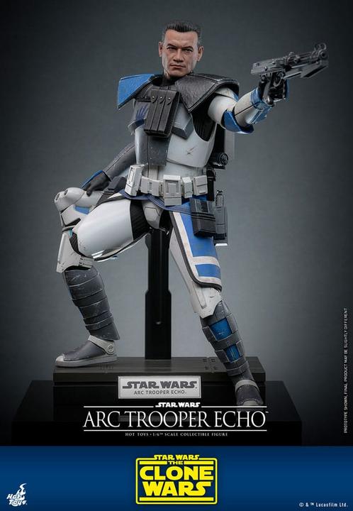Produktbild Hot Toys Star Wars: The Clone Wars Actionfigur 1/6 Arc Trooper Echo 30 cm