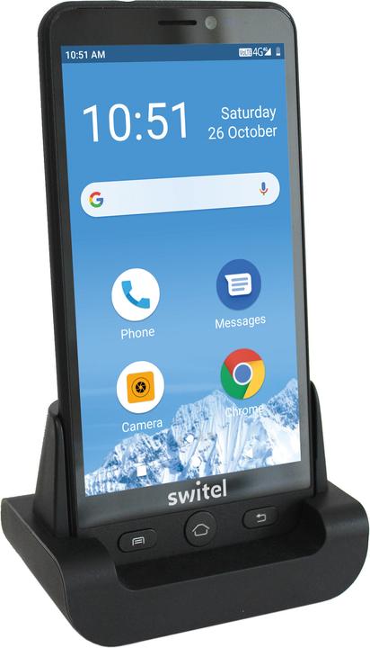 Actual product image Switel VS700 (16 GB, Black, 5.50", Single SIM, 4G)