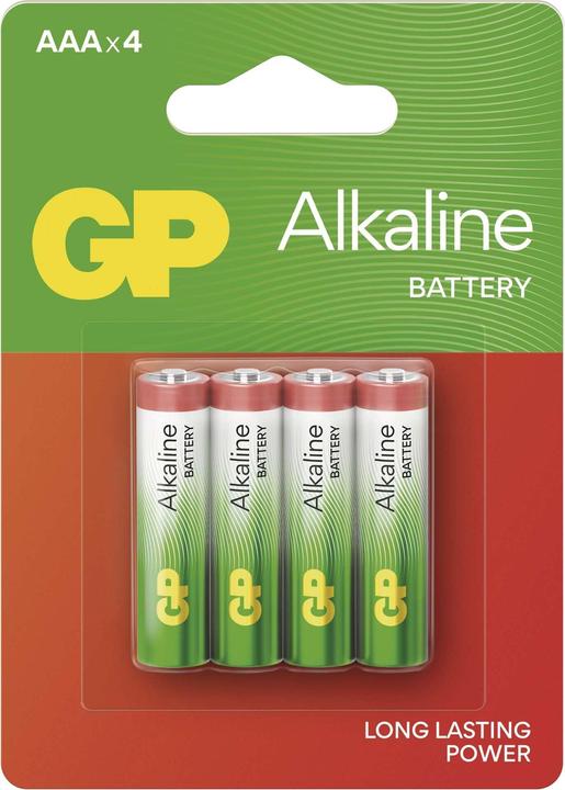 Produktbild GP Batteries 4 GP Batterien Long Lasting Power Mignon AAA 1,5 V (4 Stk., AAA)