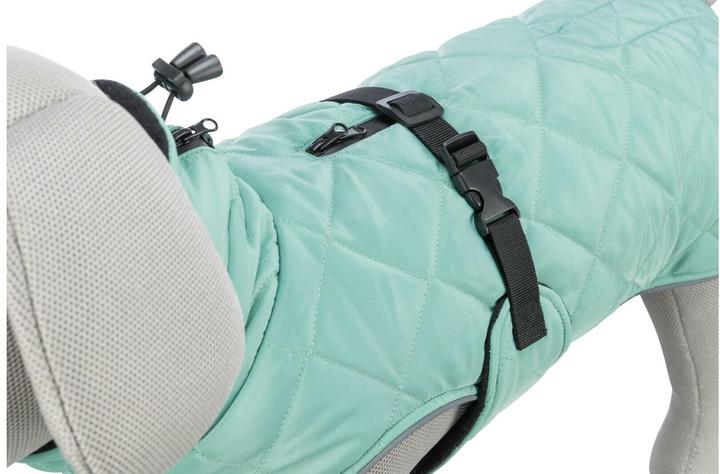 Produktbild Trixie Mantel CityStyle Oslo, recycelt, M, 50 cm, Jade (M, Hundemantel)