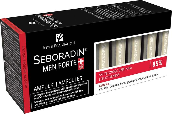 Produktbild Seboradin Men Hair Growth Serum Ampoules 5.5ml - Pack of 14 (77 ml)