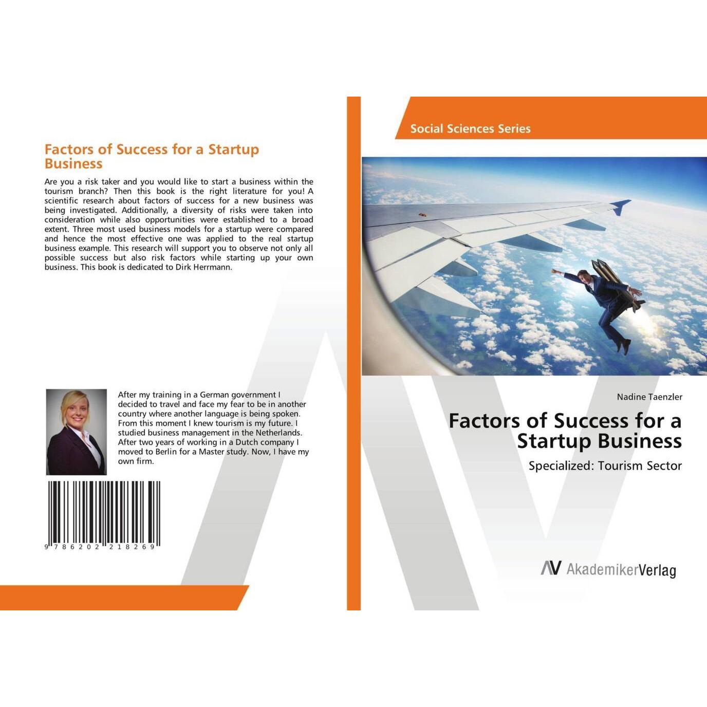 Factors of Success for a Startup Business, Fachbücher von Nadine Taenzler