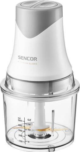 Sencor SCB 3000WH weiss / Zerkleinerer / 400W / 1L (1000 ml, 400 W)