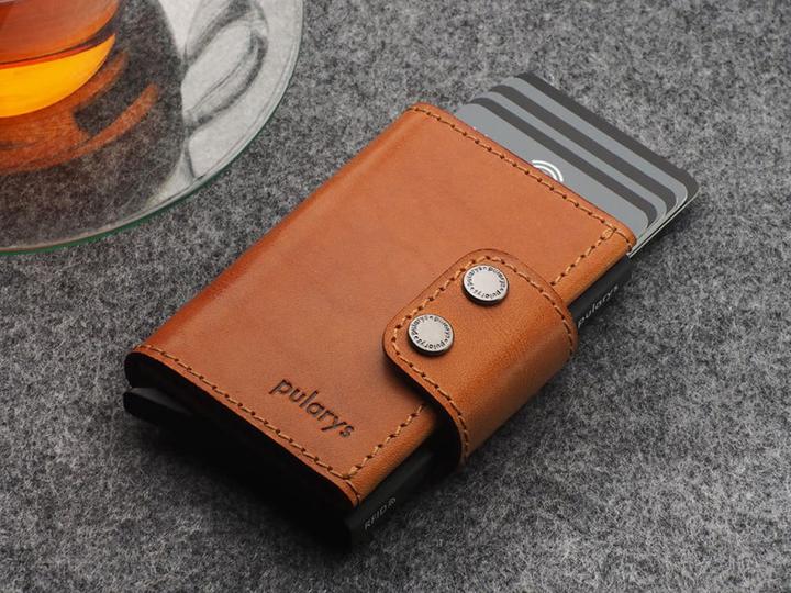 Actual product image Pularys Wallet DOPPIO credit card holder