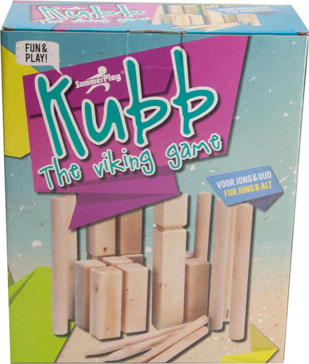 Produktbild Gebro Toys Kubb das Wikingerspiel (2 - 12 Spieler)