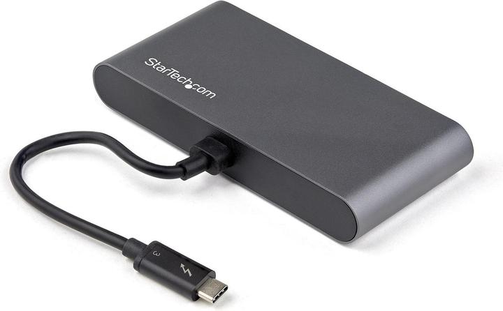 Actual product image StarTech TB3DKM2HDL (Thunderbolt, 5 ports)