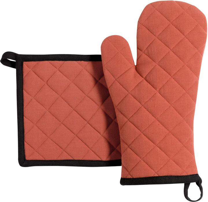 Winkler Recycled Grace kitchen glove and pot holder set (Recycled cotton)