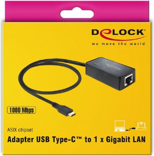 Produktbild Delock USB Typ-C zu (USB, USB-C, RJ45 (1x))