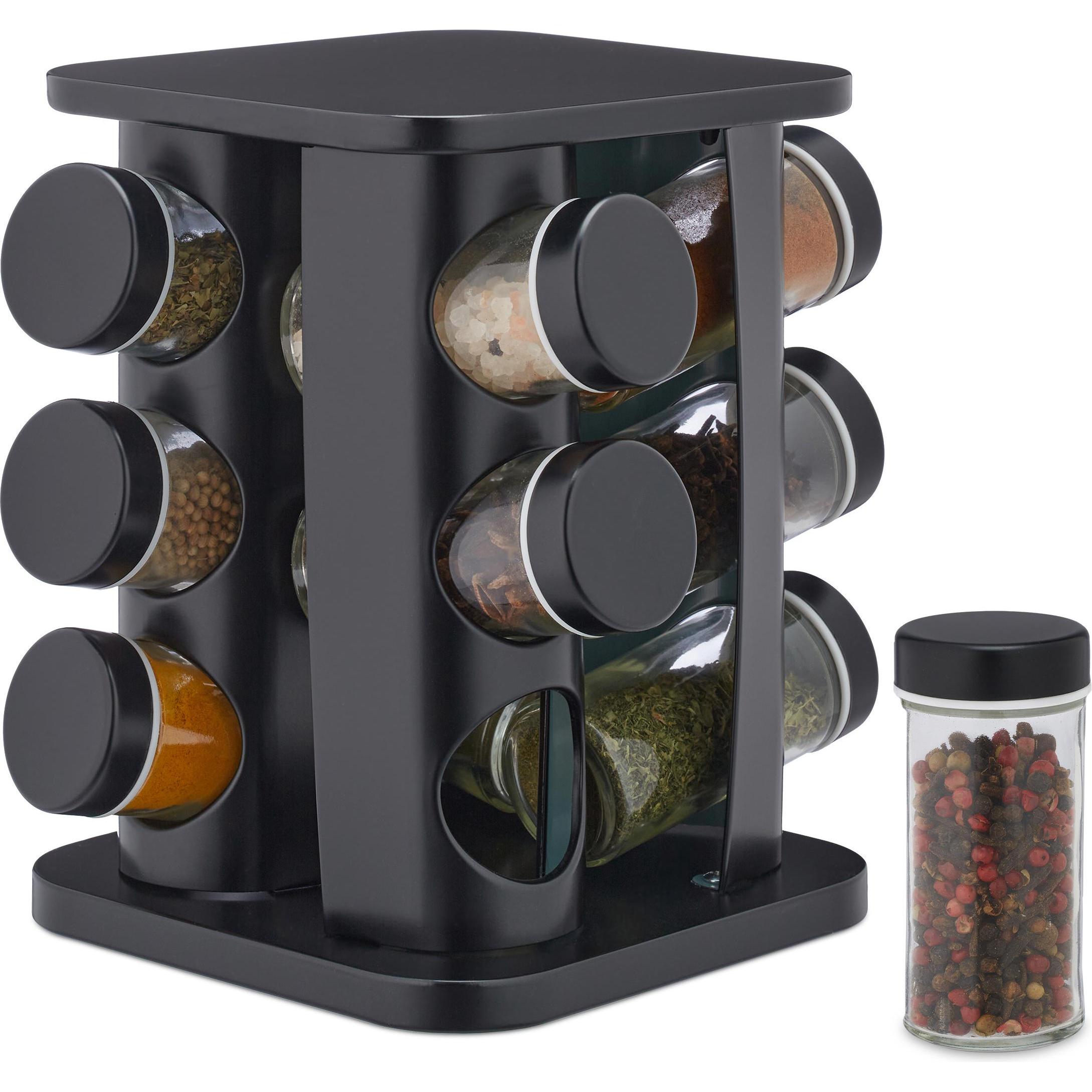 Relaxdays 13 tlg. Gewürzregal (4052025437459)