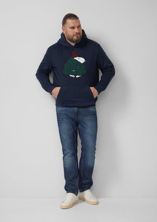 Produktbild s.Oliver Sweatshirt Kapuzen-Sweatshirt mit Peanuts®-Artwork (5XL)