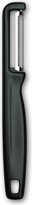 Productafbeelding Victorinox Iota dunschiller, gekarteld, dubbelkantig, zwart
