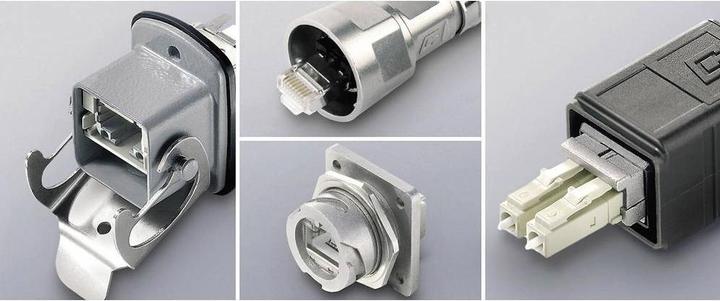 Actual product image Telegärtner RJ45 connector STX V1 connector set plastic variant 1 (CAT6)