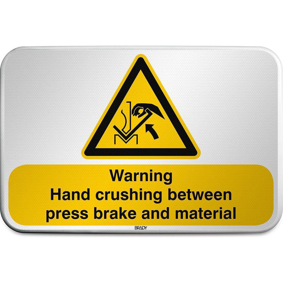 Brady, Sicherheitskennzeichnung, ISO Safety Sign - Warning