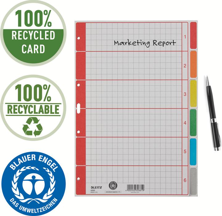 Produktbild Leitz Register Karton