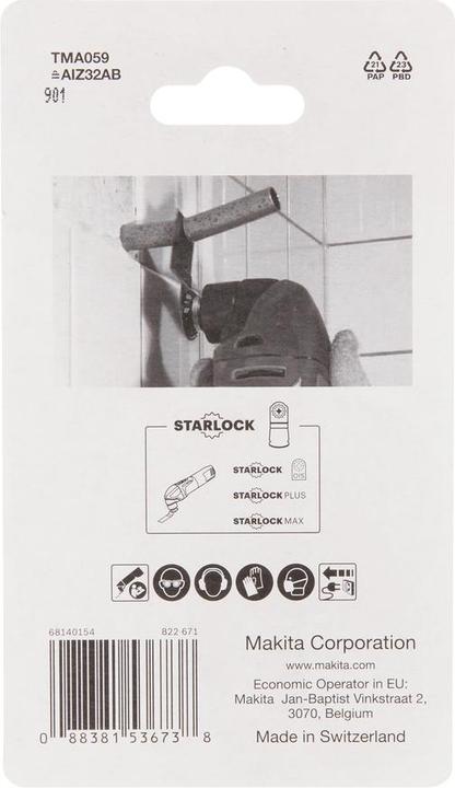 Produktbild Makita Tauchsägeblatt 32mm TMA059 5Stk.