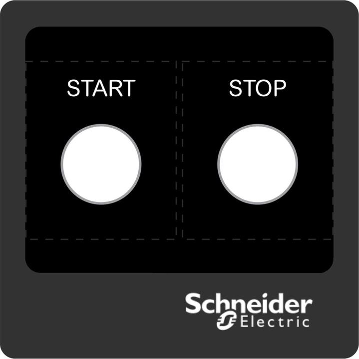 Produktbild Schneider Electric Beschriftungsfeld 100x100mm, zum ZBYLEG101001
