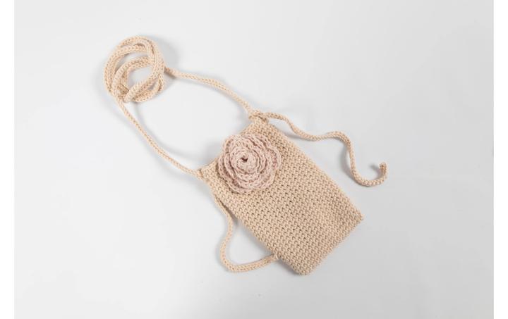 Produktbild Creativ Company Mini Craft Kit - Crochet - Bag With Rose (977633)