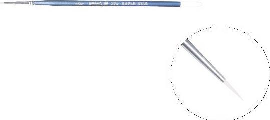 Actual product image Wittmax ACRYLIC BRUSH 2/0