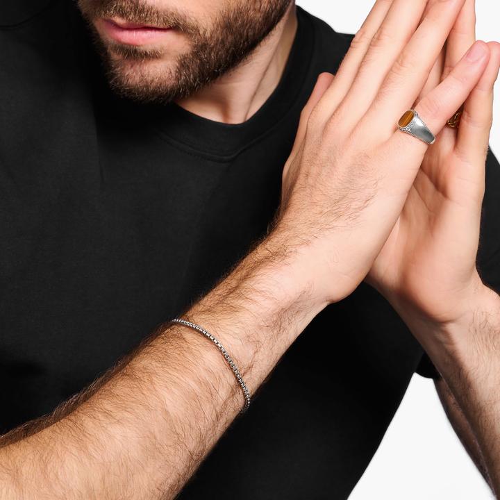 Immagine prodotto Thomas Sabo Bracciale Venezia Argento Annerito (16 cm, Annerito, Argento 925)