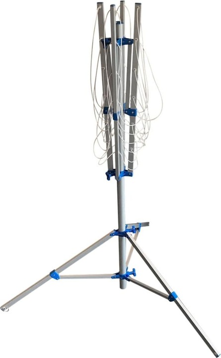Produktbild ProPlus Wäschespinne mit Standfuss inkl. 3 Heringe (20 m)