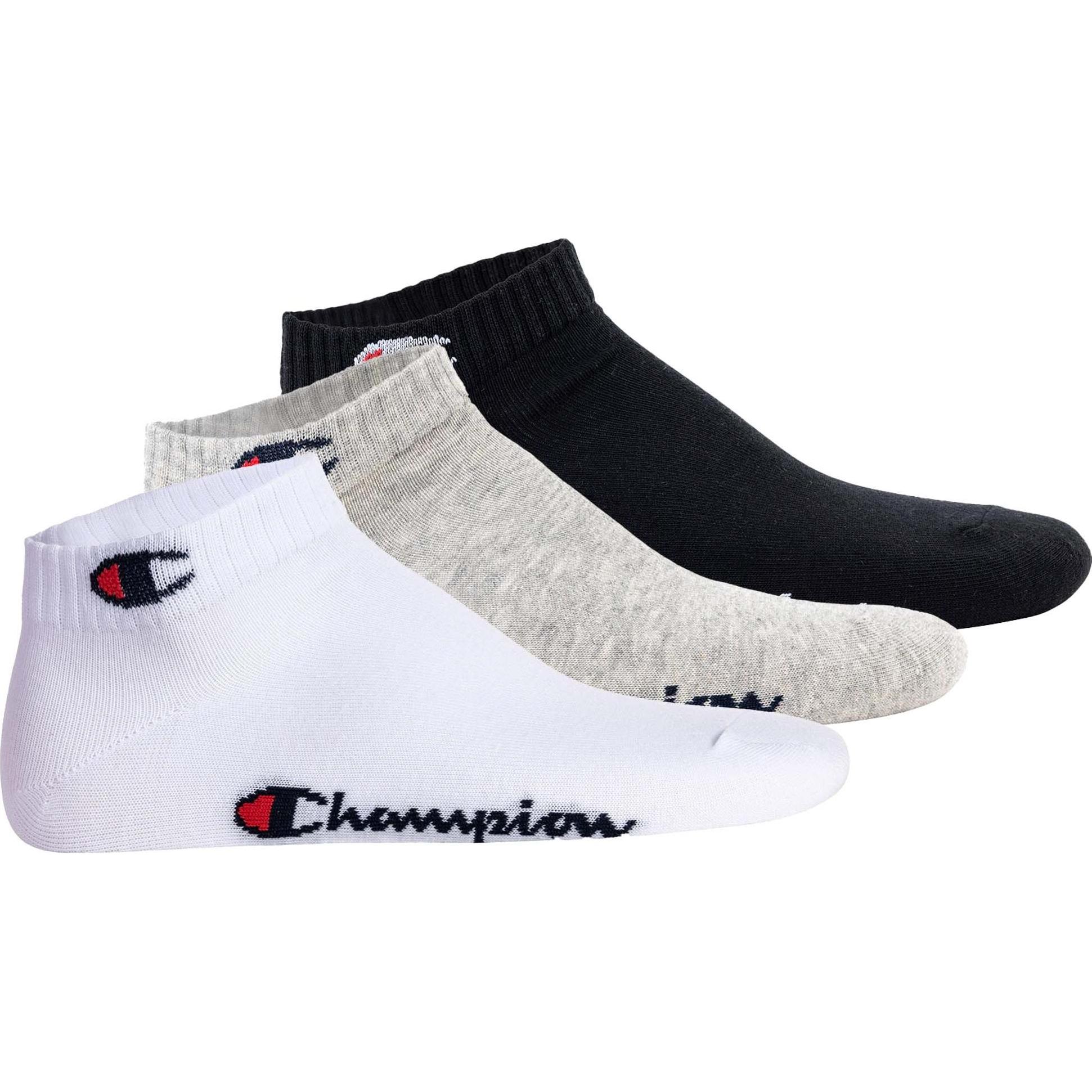 Champion, Herren, Socken, Socken Sportlich, Mehrfarbig, (3er Pack, 35 - 38)