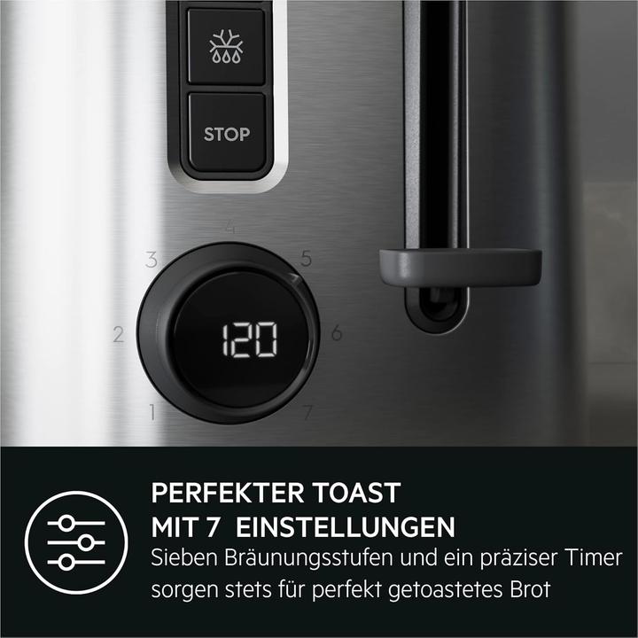 Immagine prodotto AEG Toaster mit 7 Einstellungen und Countdown-Timer