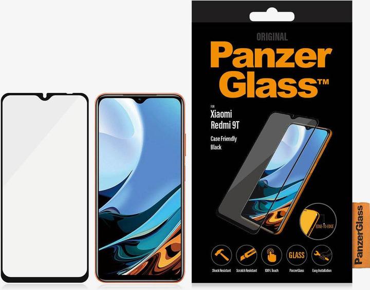 Actual product image PanzerGlass Case Friendly (1 Piece, Xiaomi Redmi 9T)