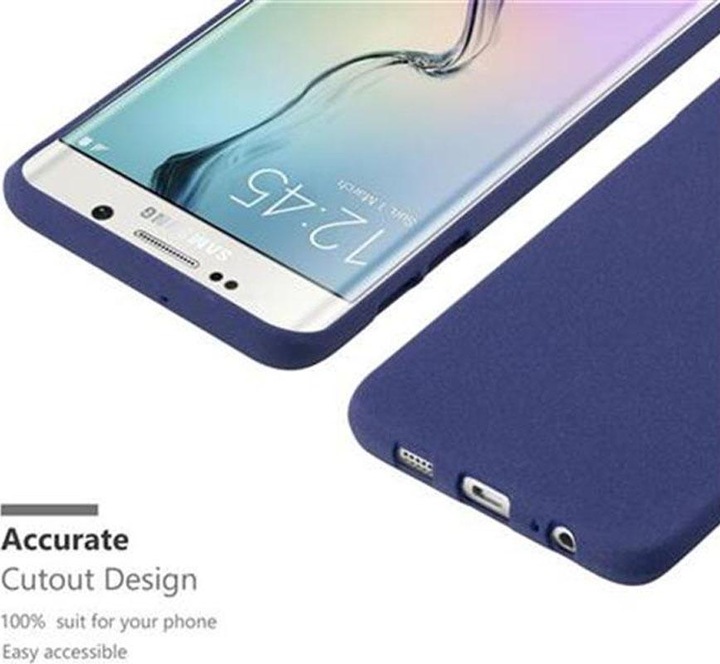 Produktbild Cadorabo TPU Frosted Cover (Samsung Galaxy S6 Edge)